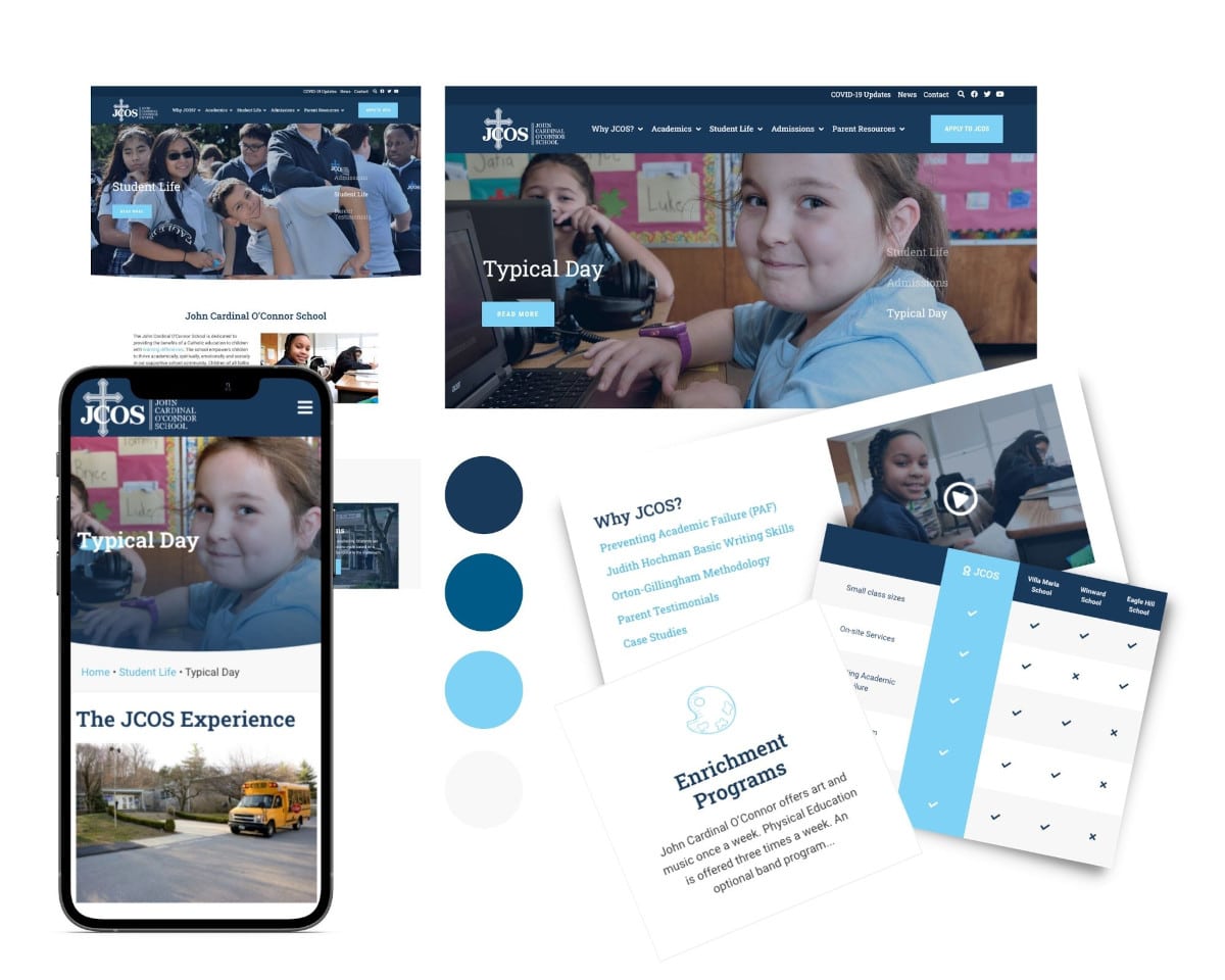 Good Agency is a Nonprofit web design Agency specialized in nonprofit web design. This image depicts a nonprofit web design example designed by Good Agency